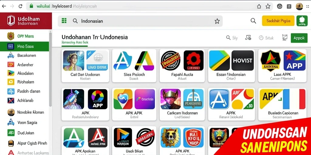 Screenshot menampilkan tampilan awal permainan yang menarik.