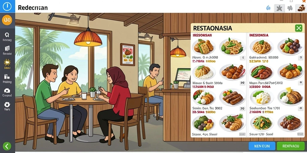 Tampilan antarmuka pengguna yang intuitif.