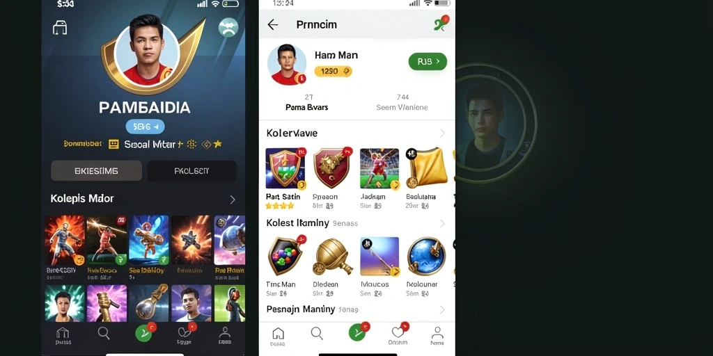 Gambar tampilan awal game K234 yang menarik.