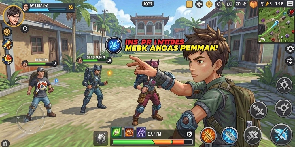 Antarmuka yang ramah pengguna dan menarik.