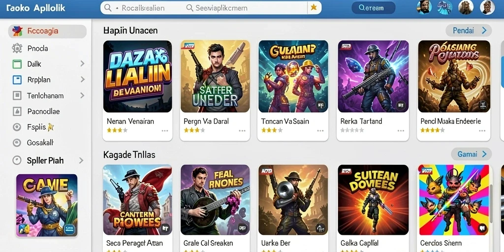 Tampilan antarmuka yang intuitif dan menarik.