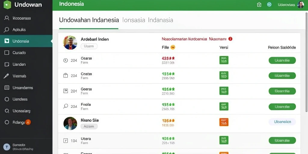 Tampilan antarmuka yang mudah digunakan dan menarik.