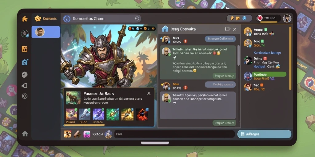 Screenshot memperlihatkan karakter samurai dalam aksi.