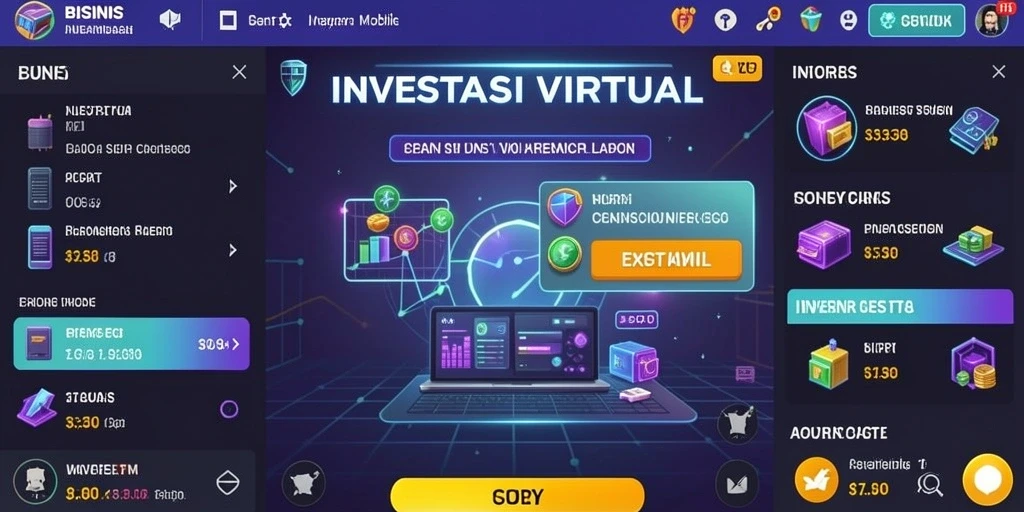 Tampilan antarmuka yang sederhana dan menarik.
