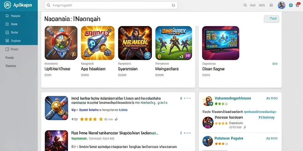 Tampilan antarmuka yang menarik dan user-friendly.
