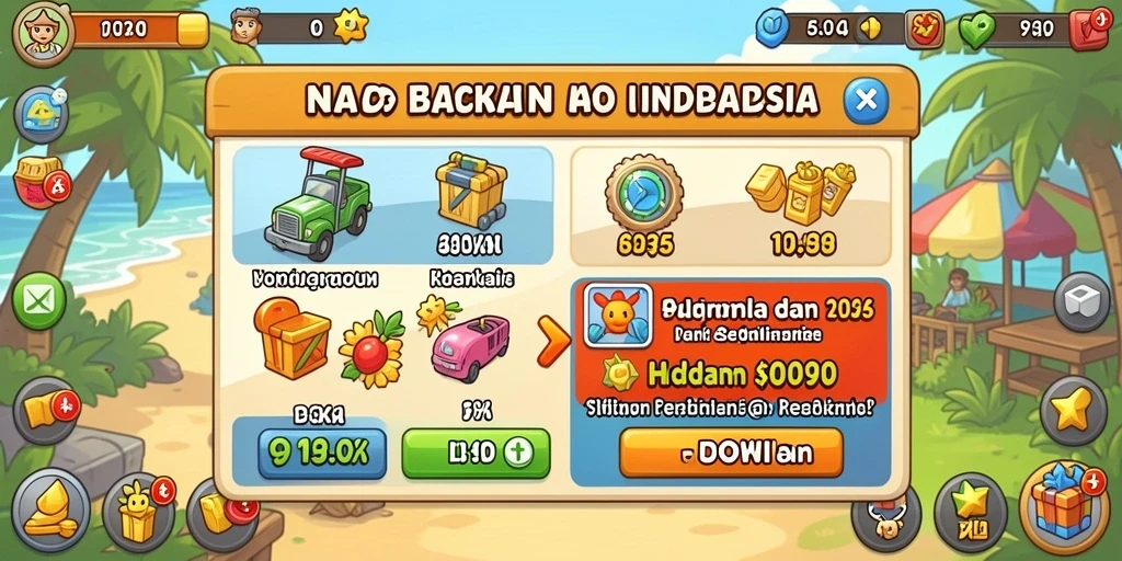 Tampilan antarmuka yang sederhana dan menarik.